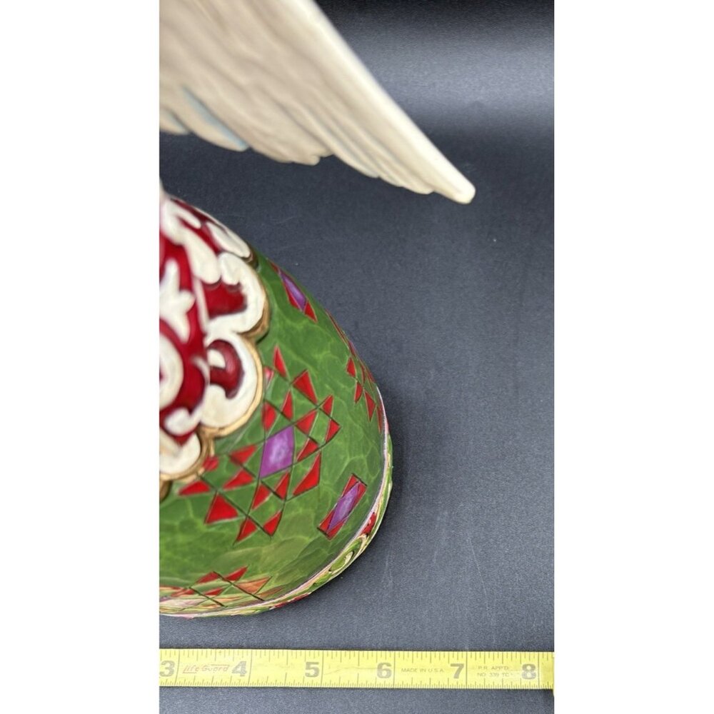 Jim Shore Enesco 10.25” Angel Prepare for Christmas Joy 2012 Collector 4027719 - Picture 7 of 9